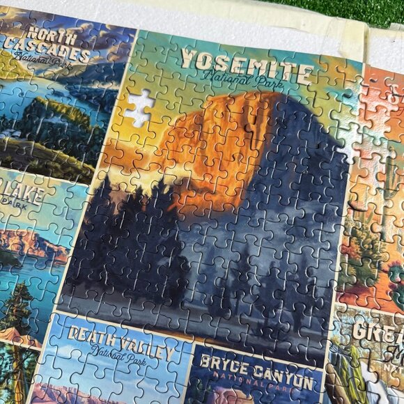 Explore Our National Parks 1000 Pieces Jigsaw Puzzle Made in USA by Latern Press - Picture 6 of 14